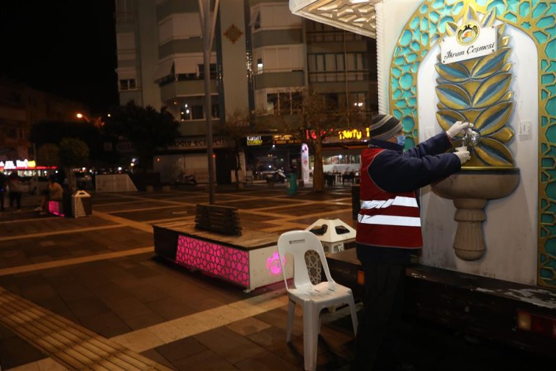 Alanya belediyesi’nden vatandaşlara çorba ikramı