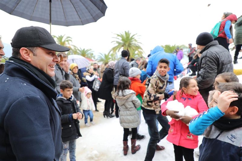 Alanya kar şenliği başlıyor