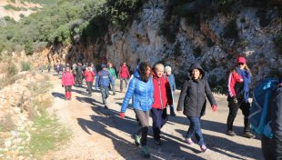 Büyükşehir Belediyesi Topçu Dostluk Ve Barış Yolu’nda Doğa Yürüyüşü Düzenlendi