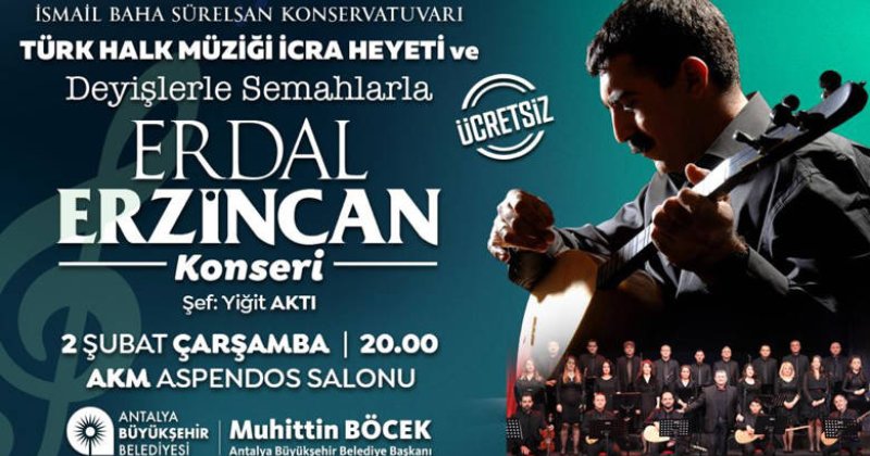 Erdal Erzincan Ile Türkü Dolu Gece