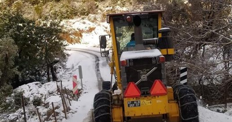 Güzelbağ’da alanya belediyesi’nden hummalı çalışma