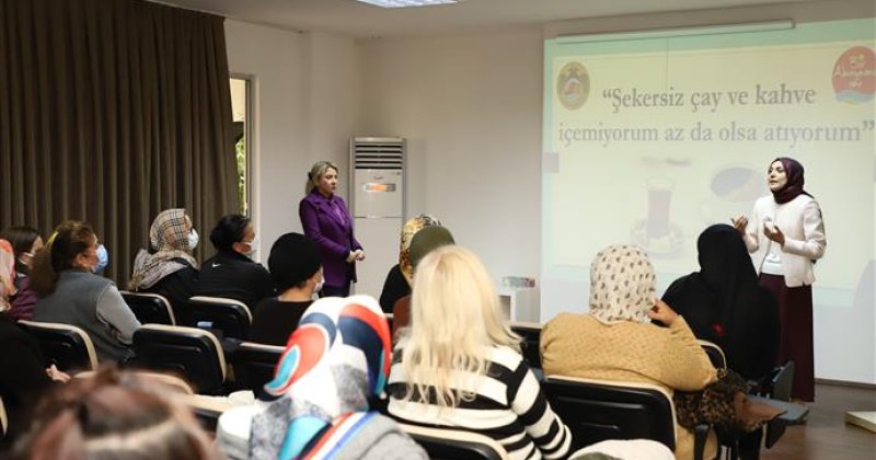 Aile sohbetleri ve sağlıklı beslenme seminerleri devam ediyor