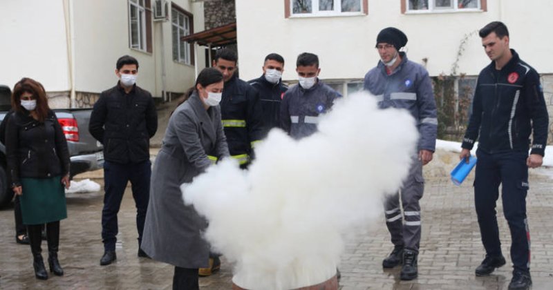 Antalya Büyükşehir Belediyesi  Yangın Tatbikatı Gerçekleştirdi