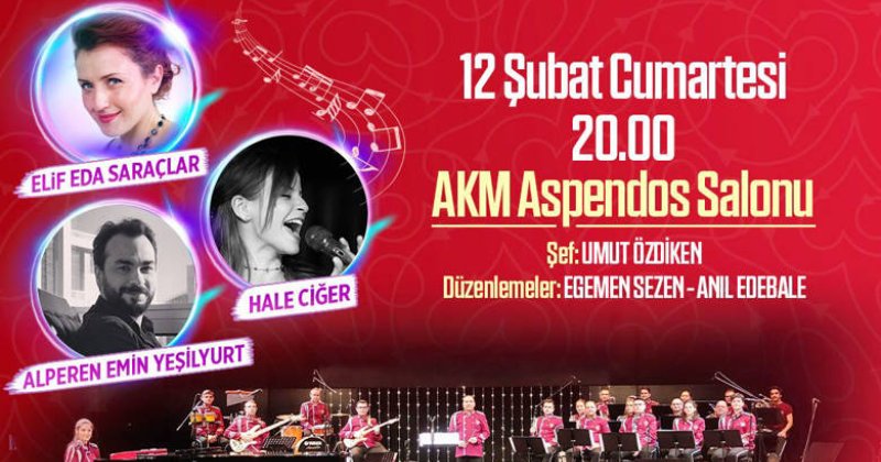 Büyükşehir’den 14 Şubat’a Özel Konser