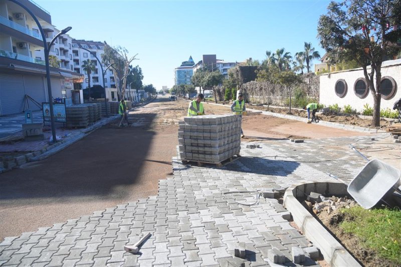 Parke yollar konaklı mahallesi’ne değer kazandırmaya devam ediyor