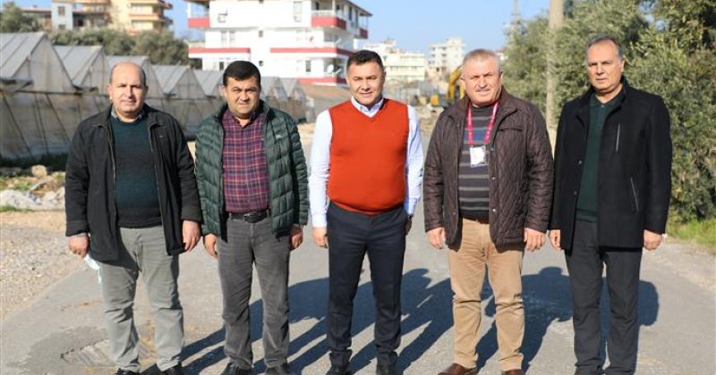 Payallar mahallesi’nde çamur yol caddesi sil baştan yenileniyor