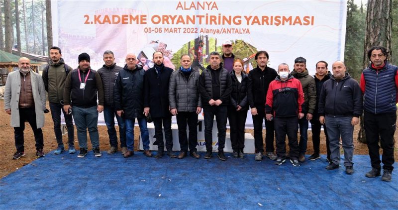 Alanya 2. kademe oryantiring yarışması sona erdi