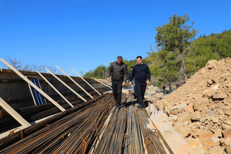 Alanya’nın suyu alaiye su fabrikası hızla yükseliyor