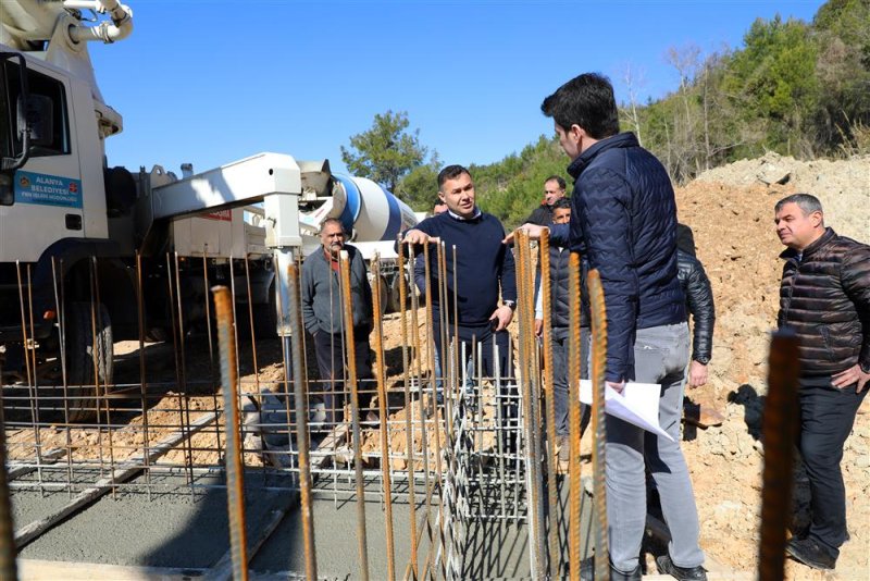 Alanya’nın suyu alaiye su fabrikası hızla yükseliyor