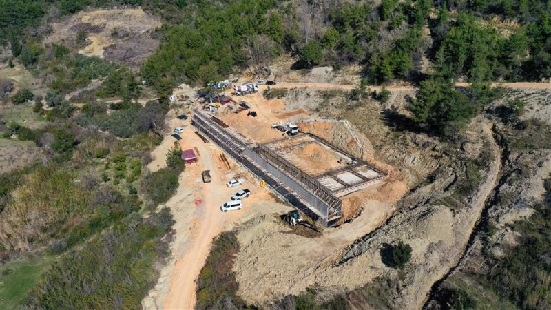 Alanya’nın suyu alaiye su fabrikası hızla yükseliyor