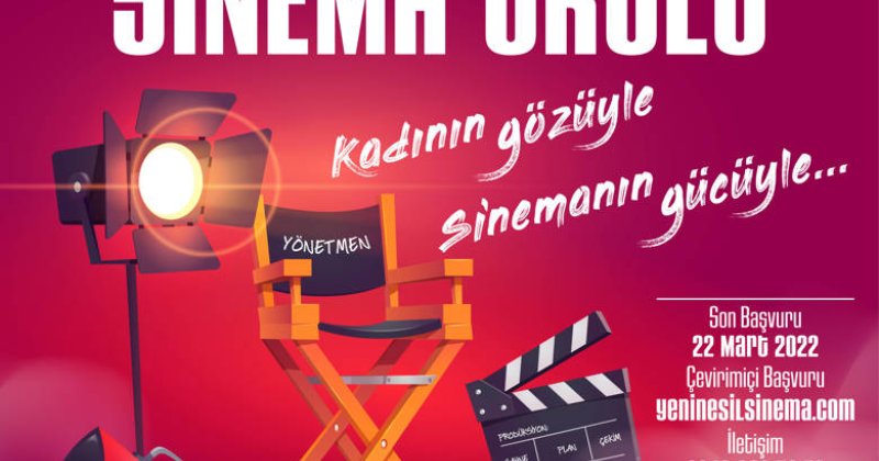 Antalya Büyükşehir Belediyesi’nden Yeni Nesil Sinema Okulu     ‘Kadının Gözüyle Sinemanın Gücüyle’