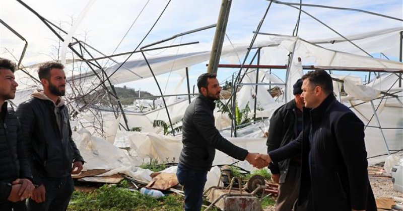 Başkan yücel’den afetzedelere geçmiş olsun ziyareti