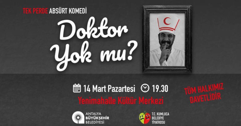 “Doktor Yok Mu? 14 Mart’ta Antalyalılarla Buluşuyor