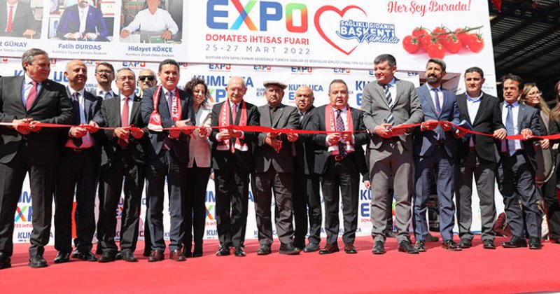 Kumluca Expo Domates İhtisas Fuarı Açıldı