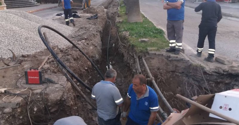 Büyükşehir’den Kemer’de İçme Suyu Çalışması