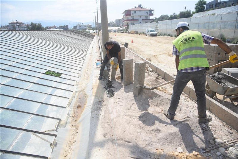 Konaklı ve payallar’da 2 önemli cadde yenilenerek hizmete giriyor