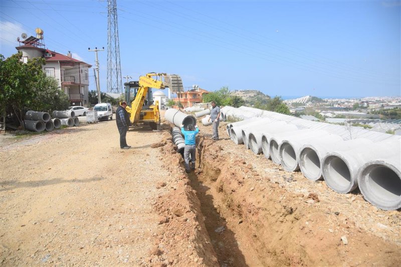 Konaklı ve payallar’da 2 önemli cadde yenilenerek hizmete giriyor