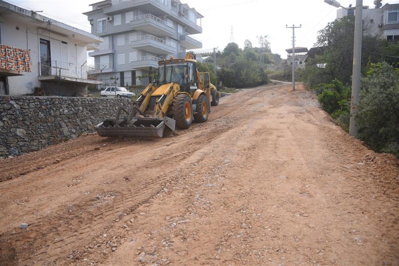 Konaklı ve payallar’da 2 önemli cadde yenilenerek hizmete giriyor