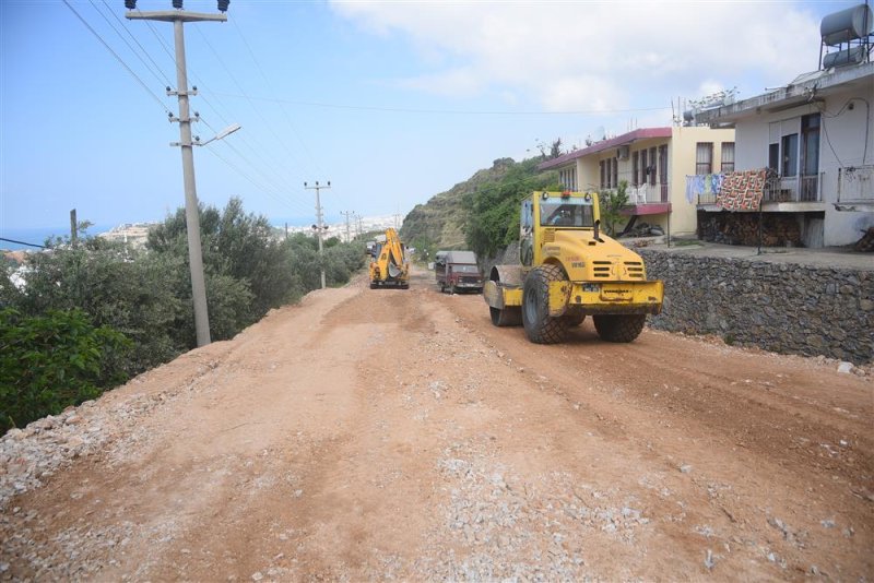 Konaklı ve payallar’da 2 önemli cadde yenilenerek hizmete giriyor