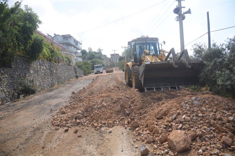 Konaklı ve payallar’da 2 önemli cadde yenilenerek hizmete giriyor