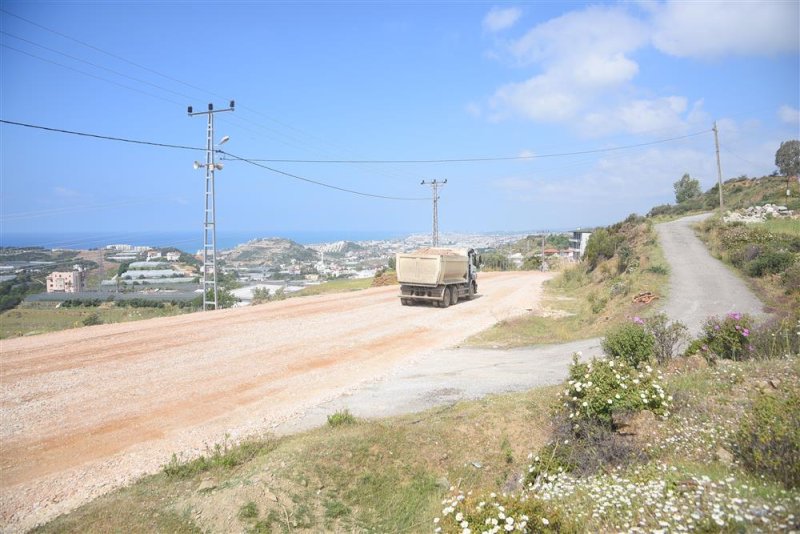 Konaklı ve payallar’da 2 önemli cadde yenilenerek hizmete giriyor