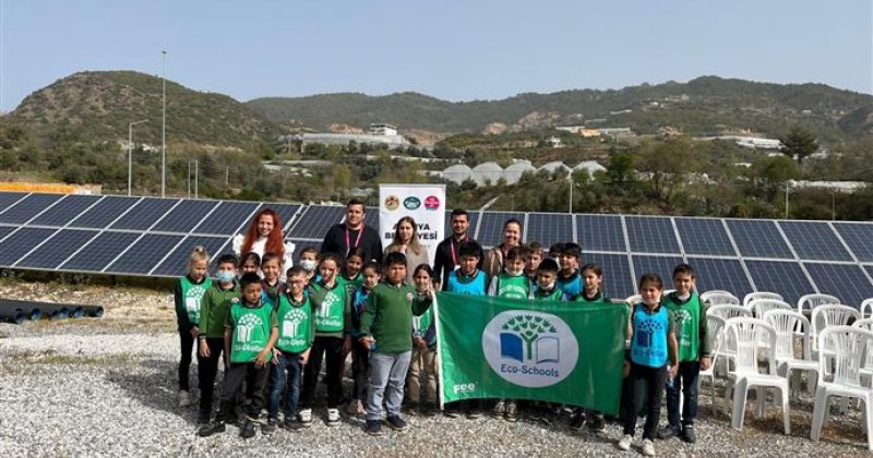 Miniklerden alanya belediyesi’nin ges projesi’ne ziyaret