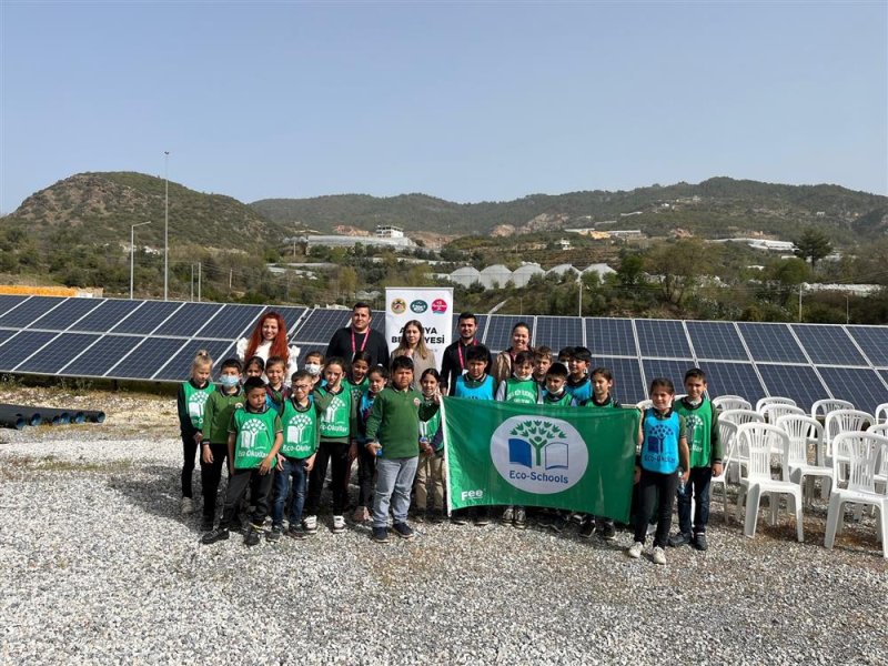 Miniklerden alanya belediyesi’nin ges projesi’ne ziyaret