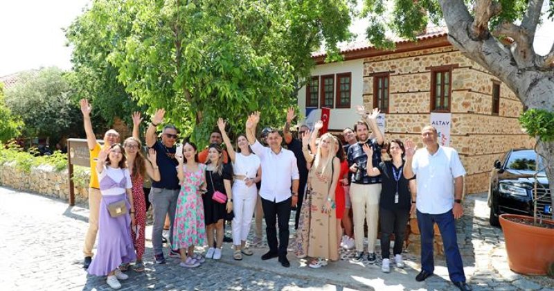 10 ülkeden gelen fenomenler alanya’yı tanıtıyor