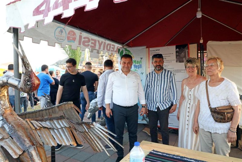 20. alanya uluslararası turizm ve sanat festivalinde stantlara yoğun ilgi