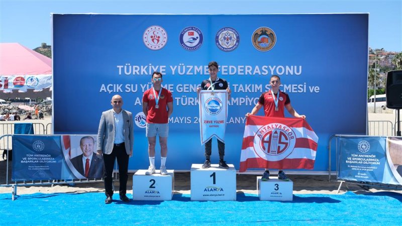 Açık su yüzme genç milli takım seçmesi ve türkiye şampiyonası başladı