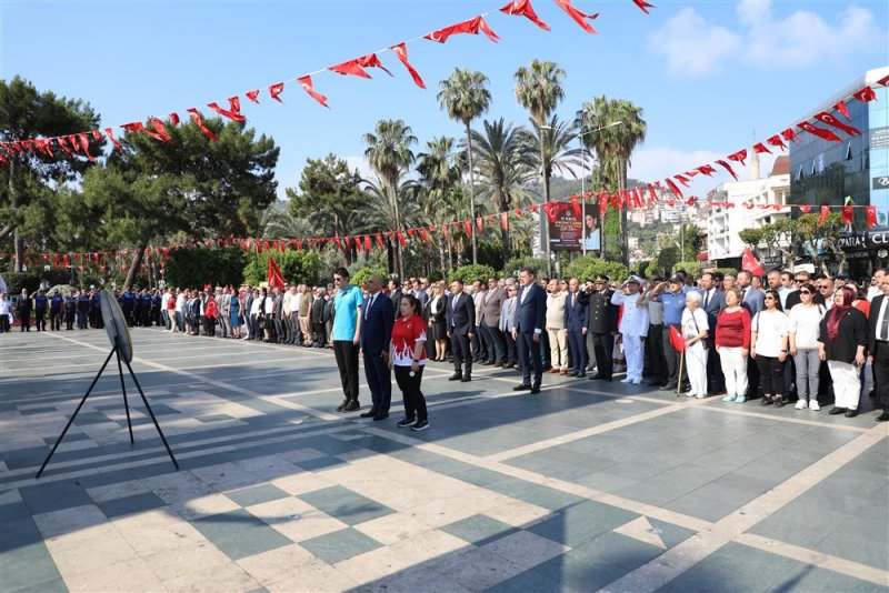 Alanya’da 19 mayıs coşkusu