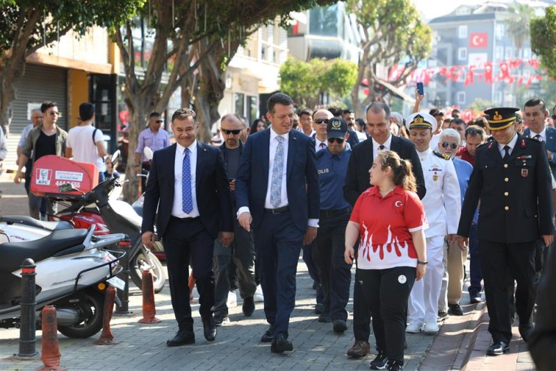 Alanya’da 19 mayıs coşkusu