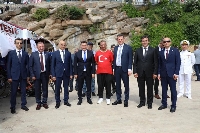 Alanya’da 19 mayıs coşkusu