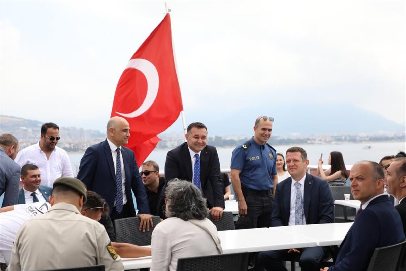 Alanya’da 19 mayıs coşkusu