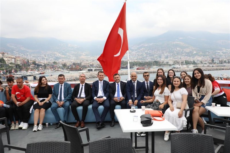 Alanya’da 19 mayıs coşkusu