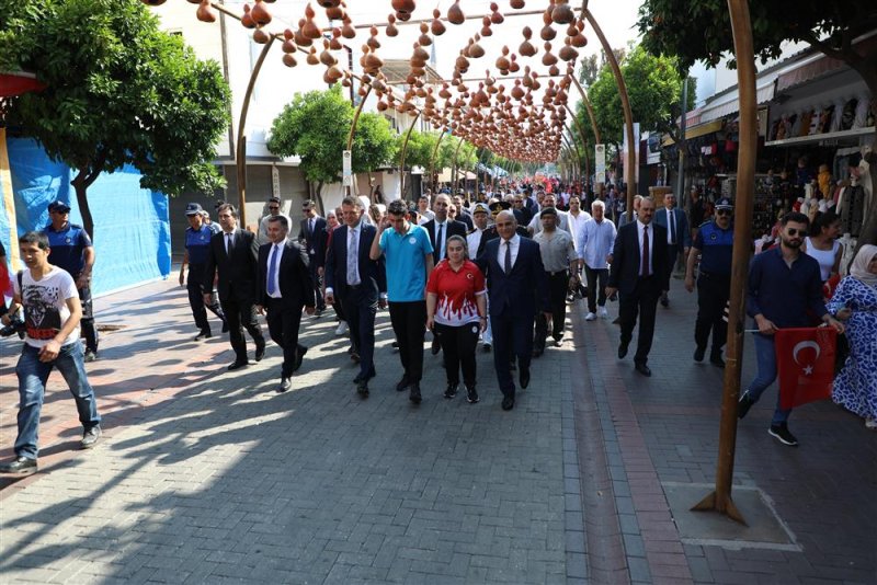 Alanya’da 19 mayıs coşkusu