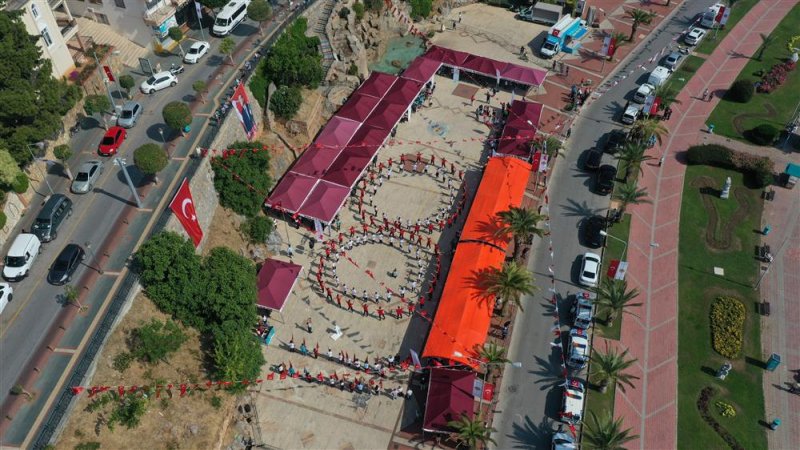 Alanya’da 19 mayıs coşkusu