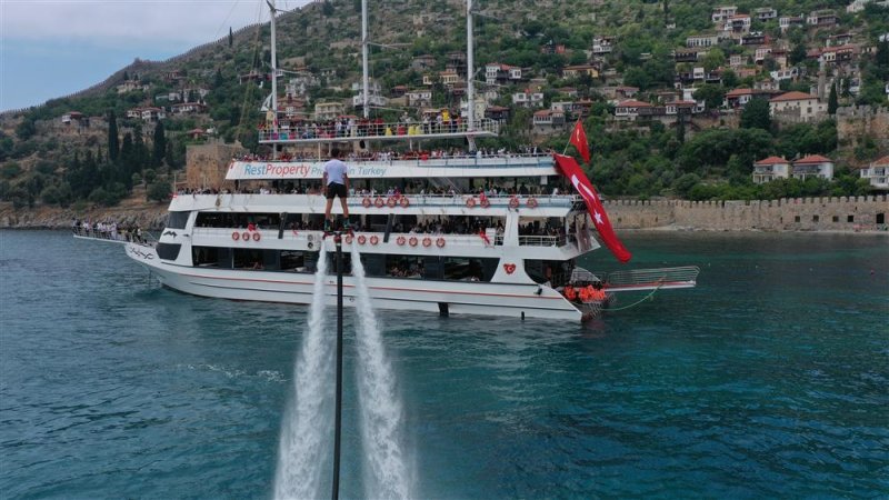 Alanya’da 19 mayıs coşkusu