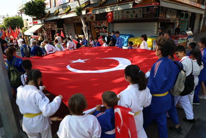 Alanya’da 19 mayıs coşkusu