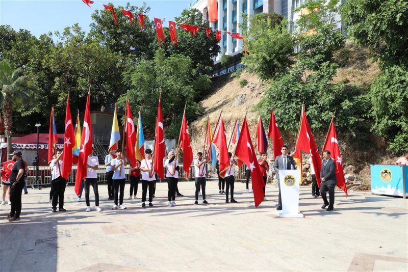 Alanya’da 19 mayıs coşkusu