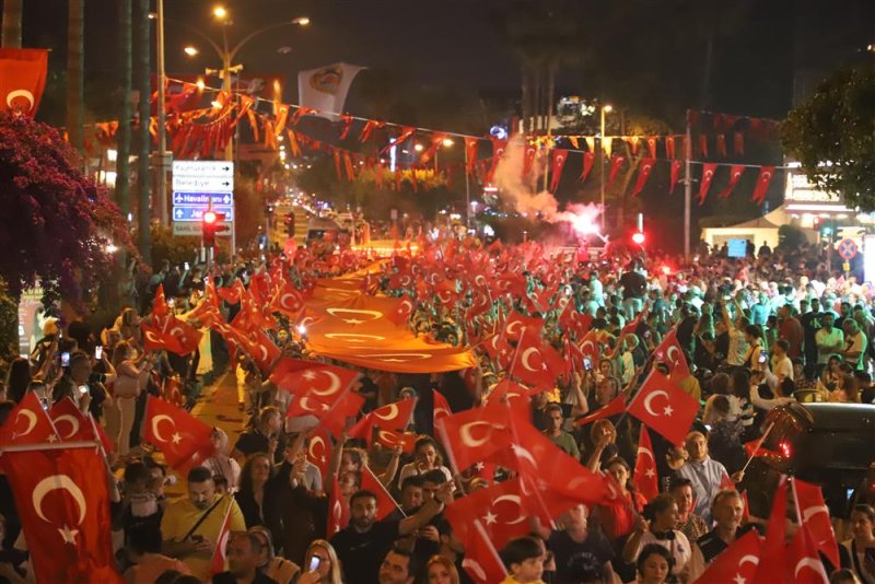 Alanya gençliğine muhteşem 19 mayıs hediyesi