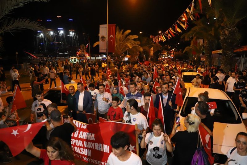 Alanya gençliğine muhteşem 19 mayıs hediyesi