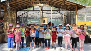 Antalya Hayvanat Bahçesi’nde  Minik Öğrenciler İçin Renkli Etkinlik