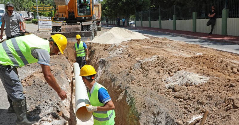 Büyükşehir 50 Yıllık İçme Suyu Hattını Yeniliyor