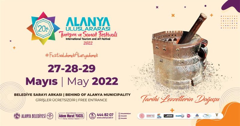 Özlenen festivalde geri sayıma geçildi 20. alanya uluslararası turizm ve sanat festivali başlıyor