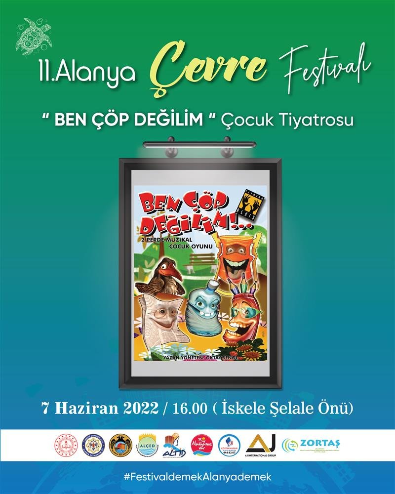 11. alanya çevre festivali başlıyor