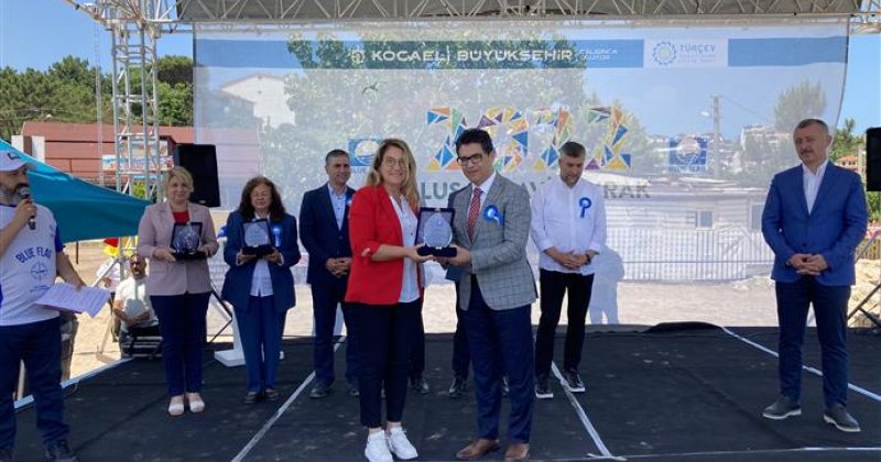 Alanya belediyesi’ne türçev’den mavi bayrak ödülü