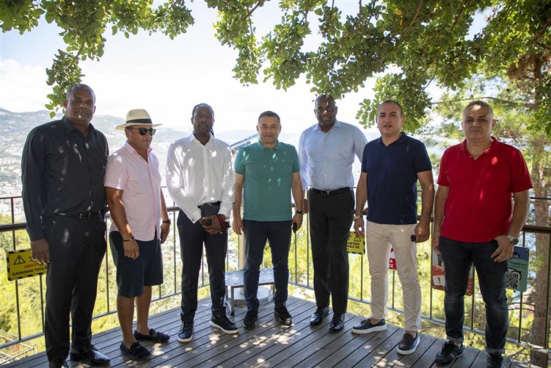 Dominika başbakanı rooservelt skerritt’ten başkan yücel’e ziyaret