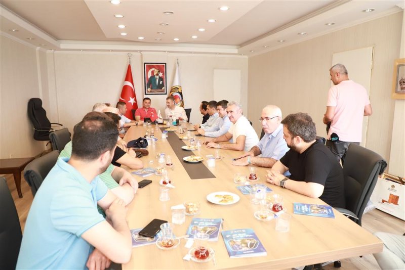 Gaziosmanpaşa belediye başkanı usta ve yönetimi’nden alanya’ya ziyaret