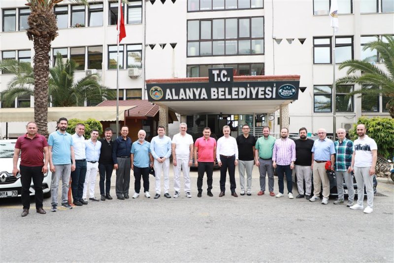 Gaziosmanpaşa belediye başkanı usta ve yönetimi’nden alanya’ya ziyaret